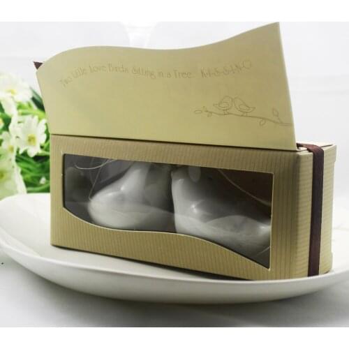 Wedding ideas/wedding party favours /wedding salt and pepper shakers& Pepper Ceramic Shaker,Wedding Party Favor/1