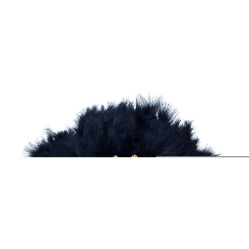 African Custom Wedding Feather Hand Fan with Pearl Lace Feather Dance Fan Handmade Bride Hand Held Photo Props Wedding Favors