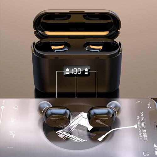 LED Handfree Earphones For Samsung Galaxy S20 FE A71 A21 A51 M11 Note 20 Ultra S10e S20 Plus S21 Wireless Headphones Power Case