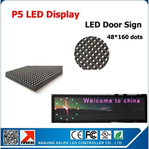 TEEHO 53*165 cm LED Display Semi-outdoor Indoor Full Color LED Video Wall, LED Signs P5 LED Modules with Video Card