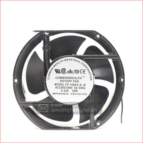 Taiwan ROTARY Fan FP-108EX-S1-B 170*150*51 mm 110V/220V/380V 38W cabinet cooling fan