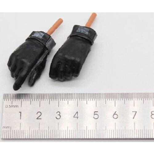 A39-01 1/6 Womens Hand Types Hand Gloves with Connectors for 12''Action Figures Bodies Accessories