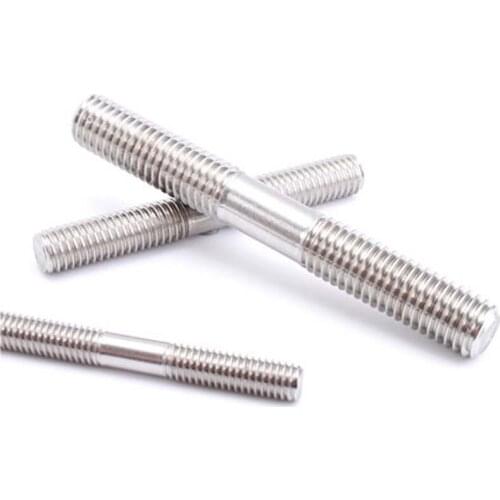 1pcs M16 double-headed teeth screws class B isometric studs screw dental rod bolts stainless steel bolt GB901 70mm-150mm length