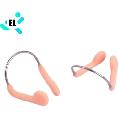 1Pcs New Soft Silicone Steel Wire Nose Clips For Summer Swimming Diving Equipment