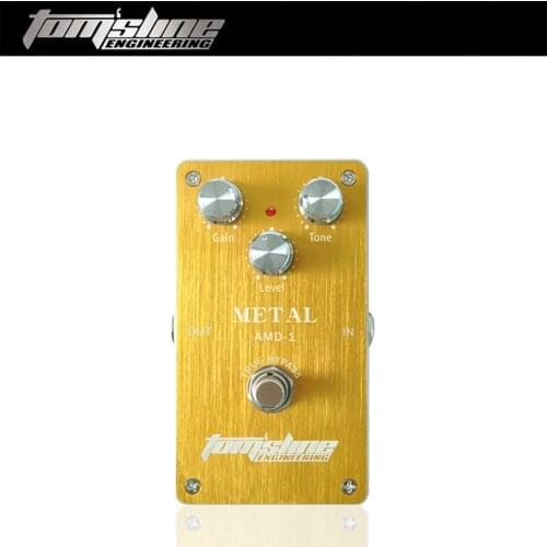 Aroma Tomsline AMD-1 Metal Distortion Electric Guitar Effect Pedal True Bypass Aluminum Alloy Guitar Accessory