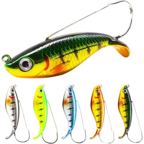 1PC VIB Spinner Spoon trout Fishing Lure Hard Bait85mm/21g Noise Artificial Bait Minnow Crankbait Pike Wobbler Fishing tackle