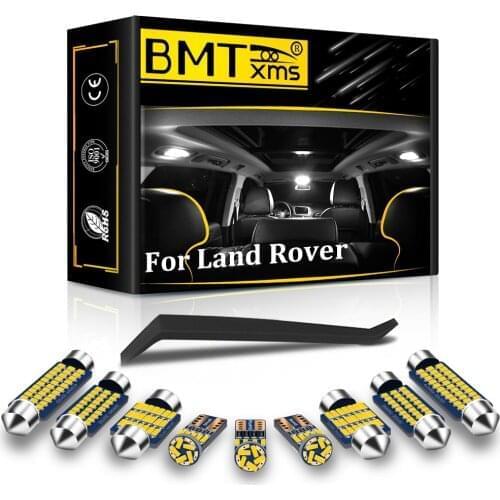 BMTxms Canbus For Land Rover Range Rover Sport L320 Evoque P38 L322 Freelander 1 2 Discovery 2 3 4 LR2 LR3 LR4 LED Interior Lamp