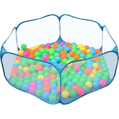 2017 New Foldable Transparent Gauze Ocean Ball Pool Indoor/Outdoor Play House Play Tent Toys Gifts For Children
