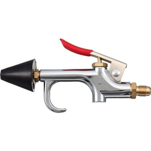 Car Air Conditioner Flush Tool A/C Line Canister Nozzle Metal Replacement Kit 14x7cm