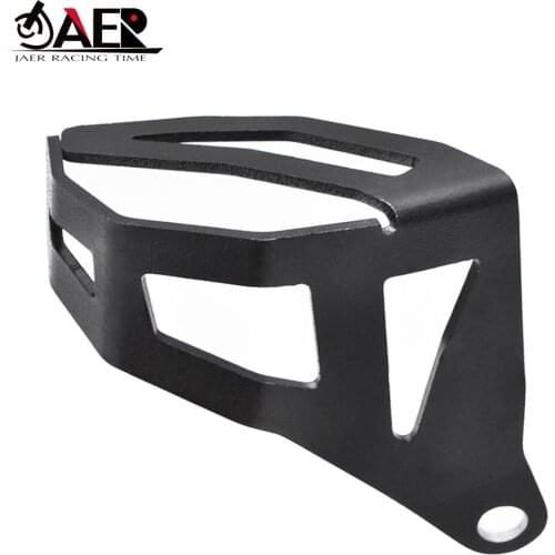 JAER Motorcycle Front Brake Fluid Reservoir Cover Guard Protector for BMW R1200GS LC R1200GS LC ADV 2014-2017