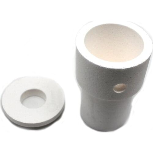 Quartz Silica Melting Crucible High Temperature Gold Silver Platinum Melting Cup