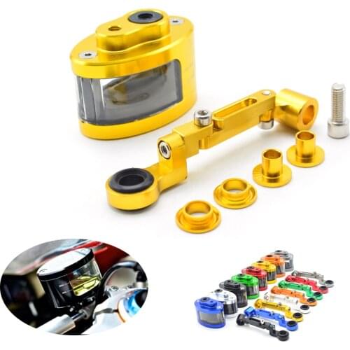 Hot!!New! Motorcycle Brake Fluid Reservoir Oil Tank have mounting kit For SUZUKI GSR 600 750 1000 GSR600 GSR750 GSR1000