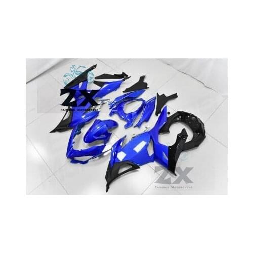 Motorcycle ABS Plastic Fairing Kit Bodywork Bolts for NINJA400 2018 2019 2020 blue Fairing injetion zxmt uv painted suk105