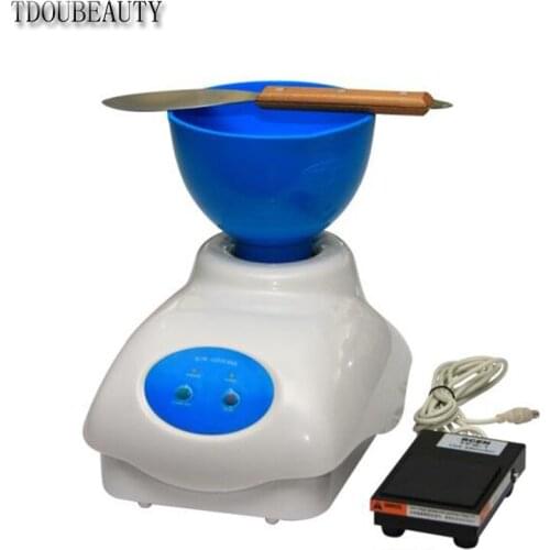 New 2020 TDOUBEAUTY Dental Alginate/Die Stone Mixer(stepless speed regulating)CE HL-YMC 3 Foot Control Speed