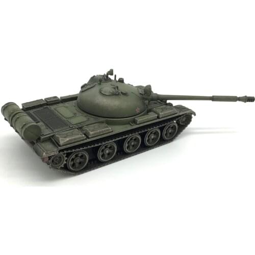 New 1/72 Die-casting PVC Soviet Union T-62A Main Battle Tank Finished Product Home Collection Display Toy Gift Free Shipping