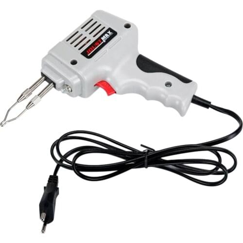 New 220V 100W Electric Soldering Iron Gun Hot Air Gun Manual Welding Tool And Welding Wire Welding Repair Repair Tool Kit