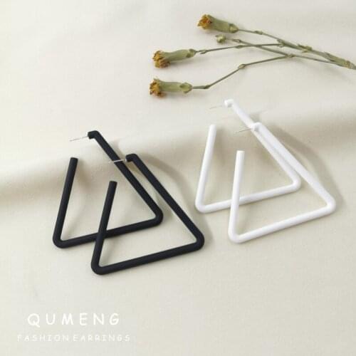 QUMENG Stud Earrings