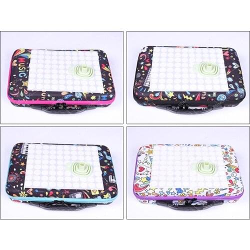 With sticker funnel tools Diamond Painting Storage Box 60 Bottles Diamond Painting Accessories Tools Bead Mosaic Storage Contain