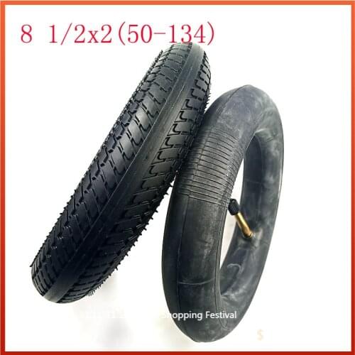 8 1/2x2 Tire for Electric Scooter Baby Trolley Children Tricycle 8.5x2 Inner Tube Tyre Wheel Parts
