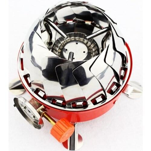 3700w Foldable Camping Gas Stove Backpack With Windproof Board With Storage Box Windproof Energy-Saving Kitchen Picnic Burner