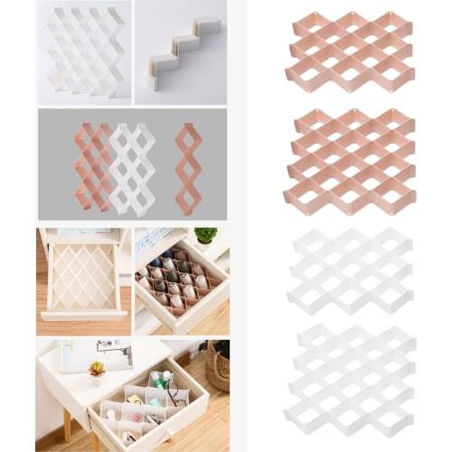 Foldable Wardrobe Storage Boxes Dresser Drawer Drawe for Underwear Organization Storing Bras Socks Underwear Ties Office