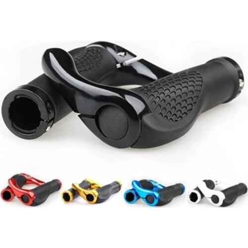 1Pair Bike Grips Mountain Bike G1pair Road Cycling Mountain Bike Bicycle Lock-on Handlebar Cover Handle Bar End Carbon Handlebar