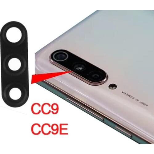 1pcs New Back Main Camera Glass Lens Cover for Xiaomi CC9 CC9E Replacement Repair Parts