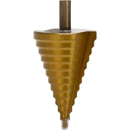 4-52Mm Step Cone Drill Bits For Metal Drilling Power Tools For Woodworking Triple-Cornered Handle Core Drill Bits Cutters