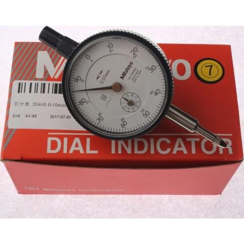 Free shipping for Dial Indicator 2046S 0-10mm X 0.01mm Grad For Measurement