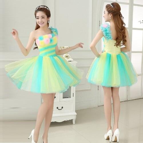 Freeship lovely flower short lolita dress stage performance/cartoon/carnival dress cosplay