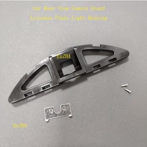 EzZHA Car Rear View Camera Bracket License Plate Lights Housing For Honda Ballade City 5th 2008 2009 2010 2011 2012-2015