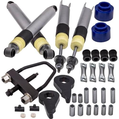 Front 3'' Rear 2'' Level Lift Kit Torsion Key Fit For Chevy Tahoe Suburban 2004 2005