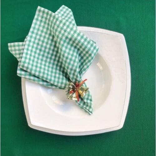 Loseta 12 PCS Napkins Cotton Fabric Napkin Table Dinner Napkins Special Day Hand Made 40 CM X 40 CM