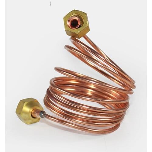 1.5m Out Diameter 2.8mm Copper Pipe Refrigerator-freezer air-conditioning refrigeration equipment capillary joint assembly
