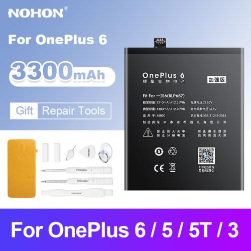 Nohon OnePlus 6 Phone Batteries China
