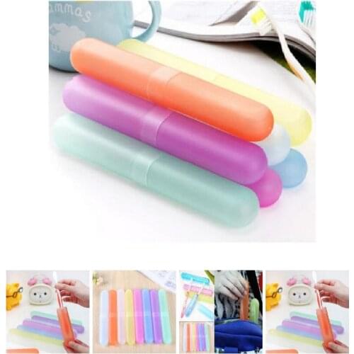 Toothbrushbox excellent Portable Travel Hiking Camping Toothbrush Holder Case Box Tube Cover Protect 2019ing