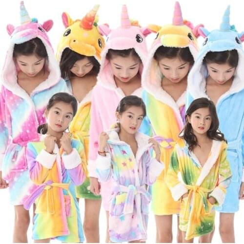 Kigurumi Pajamas Unicorn Kids Animal Children Pajamas for Boys Girls Pyjamas Stich Onesies Winter Sleepwear for 5 6 8 T