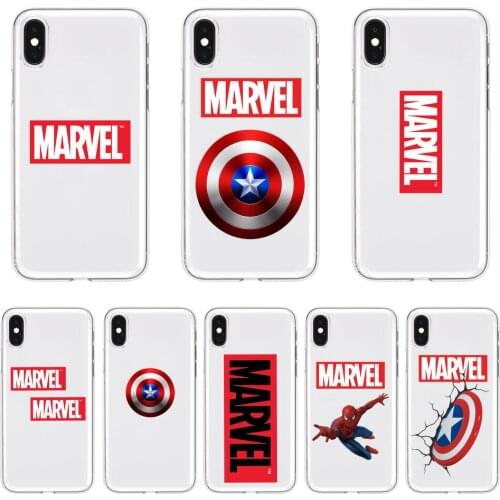 MARVEL Anime Transparent Clear Phone Case For Huawei Honor 20 10 9 8A 7 5T X Pro Lite 5G Etui Coque Hoesjes Comic Fash
