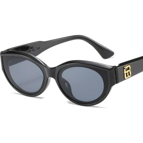 Womens Flat Butterfly Sunglasses In Dark Eyewear Luxury Designer oval Sun Glasses Ladies 90s Square Leopard Cute Shades