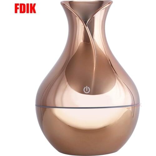 USB Humidifier Air Aroma Essential Oil Diffuser Ultrasonic Cool Mist Purifier 7 Color Change LED Night light for Office Home