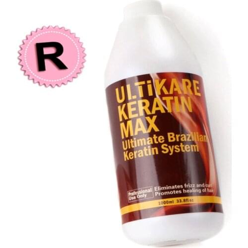 High Quality 1000ML 12% Brazilian Keratin Treatment Straighten and Repair Strong Damaged and Curly Hair Products Free Shipping