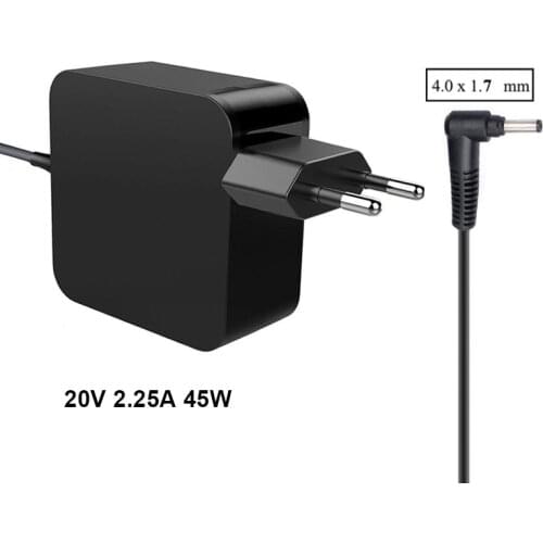 20V 2.25A Charger AC Power Adapter 45W GX20K11838 for Lenovo 80QR/Ideapad 100/Flex 4-1130 14 15/Yoga 710 510 Series Laptops