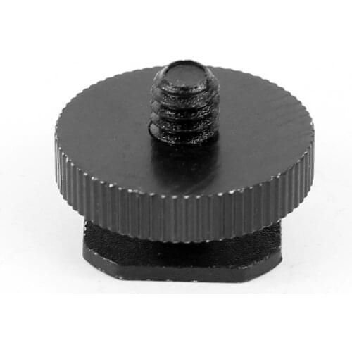 1 Piece 1/4 Inch Hot Shoe Tripod Mount Screw Adapter for SLR Camera Flash Hotshoe F06487