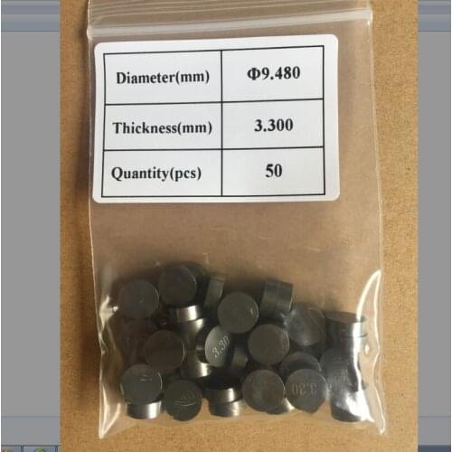 110pcs Motorcycle Engine Parts Adjustable Valve Shims 7.48mm and 9.48 mm