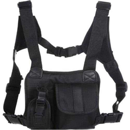 1680D Nylon Army Tactical Vest Outdoor Hunting Camping Multi Pocket Adjustable Vests Reflective Strip Interphone Radio Waistcoat