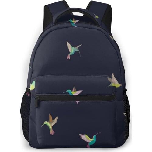 2021 Travel Backpacks Hummingbird Colibri Girl Backpack For Women Large Capacity School Bag For Teenage