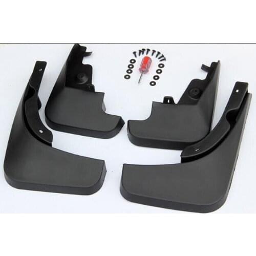 Higher star PP material 4pcs car mudguards,splash guard,fender,dirtboard,mudapron,splasher for Audi Q3,Q5 2010-2017