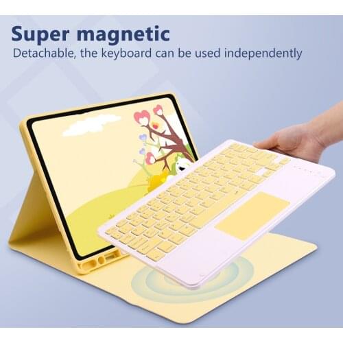 For iPad 7th 8th generation Case with Keyboard for iPad 10.2 Case Pro 11 2021 Air 4 2020 10.9 Air 2 9.7 Air 3 Case Mouse Funda