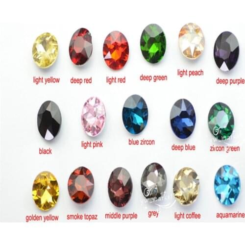 Jewels crafts Baoshihua Round strass applique rhinestone Glass crystals Colors 12mm 16mm 18mm