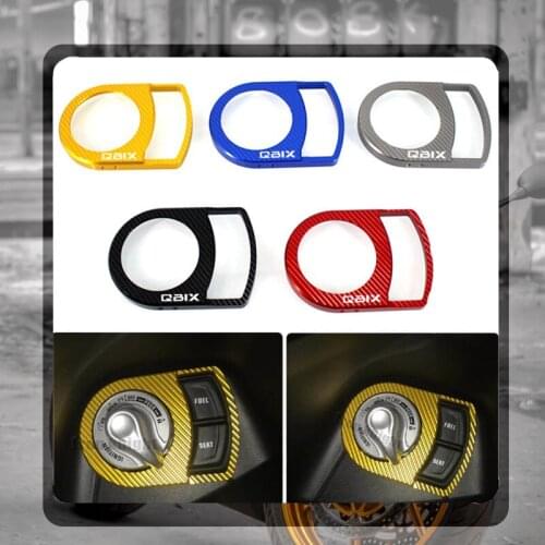 For YAMAHA QBIX 125 QBIX125 2017 2018 Scooter Motorcycle Accessories CNC SEAT LOCK COVER CAP